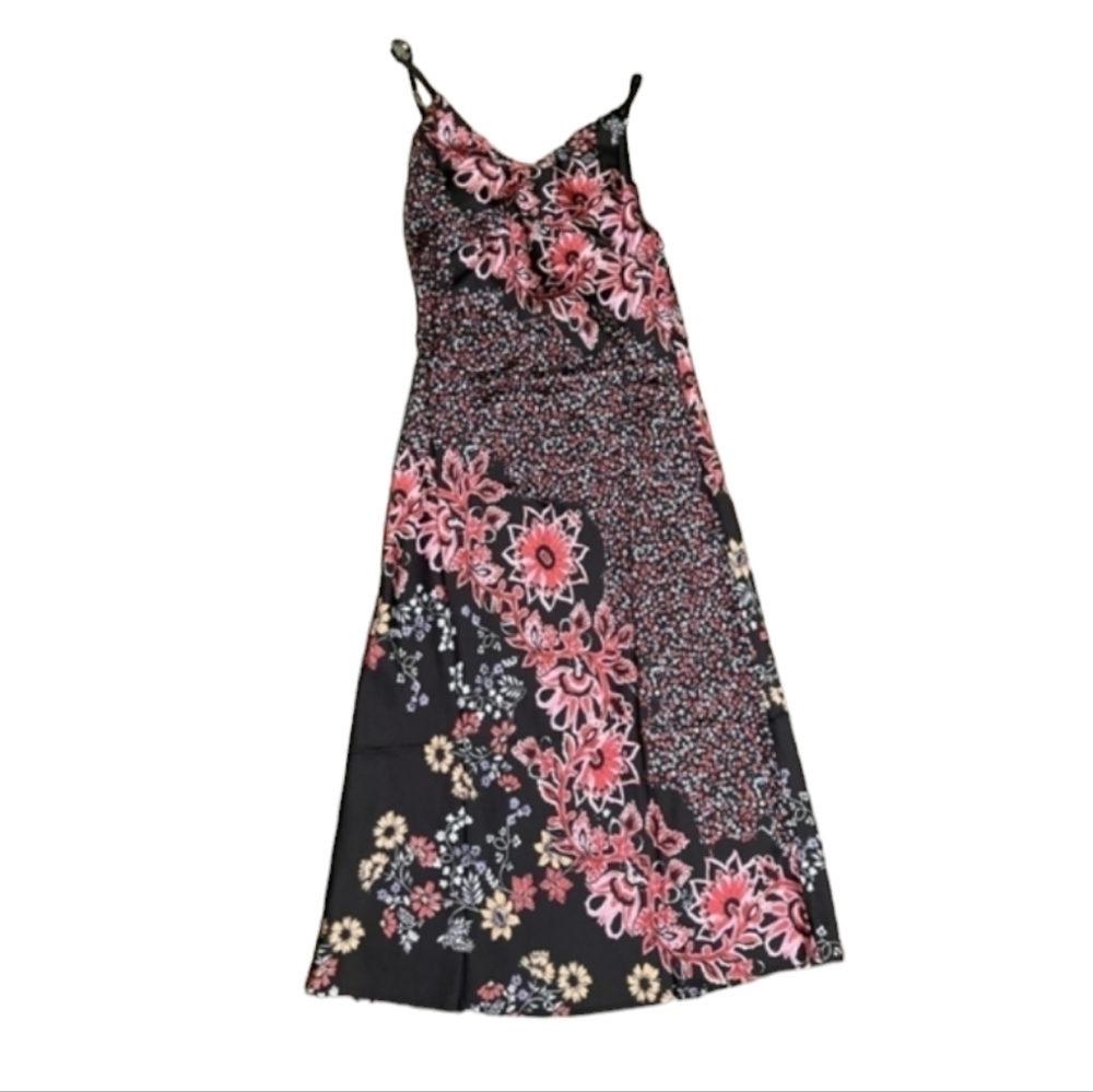 Free People Your Better Side Midi Black Combo Size Small NWT - Picture 5 of 14